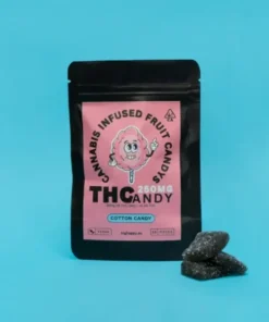 THCandy | Wata cukrowa 250 mg | Konopne żelki