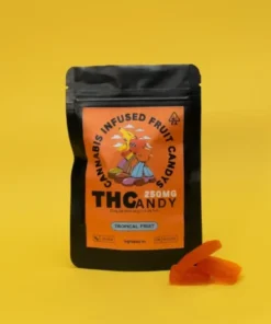THCandy Owoce Tropikalne 250 mg konopne żelki