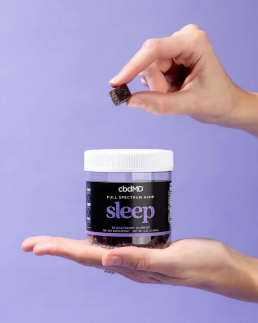 Pełne spektrum CBD Sleep Gummies