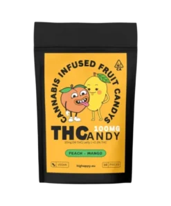 THCandy | Brzoskwinia Mango 100 mg | Konopne żelki